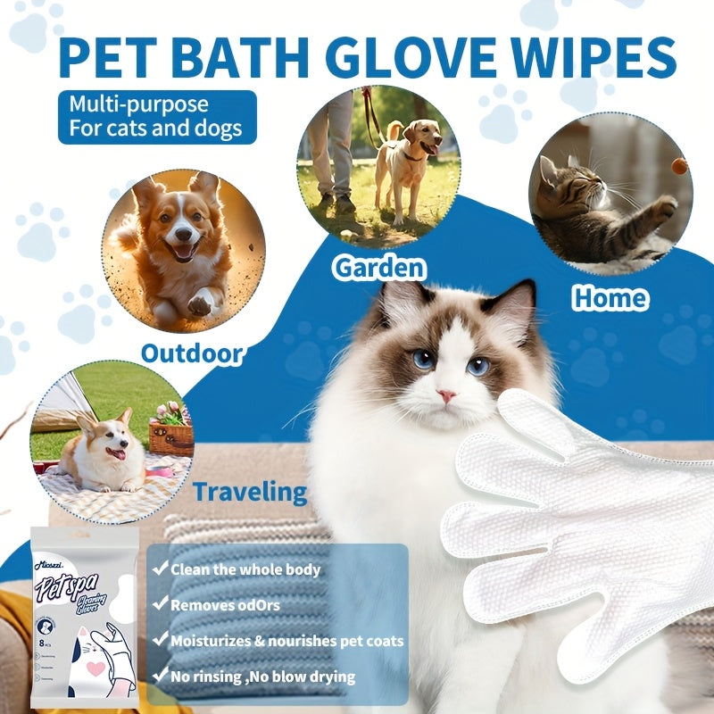 Mioszzi Pet Spa Cleaning Gloves