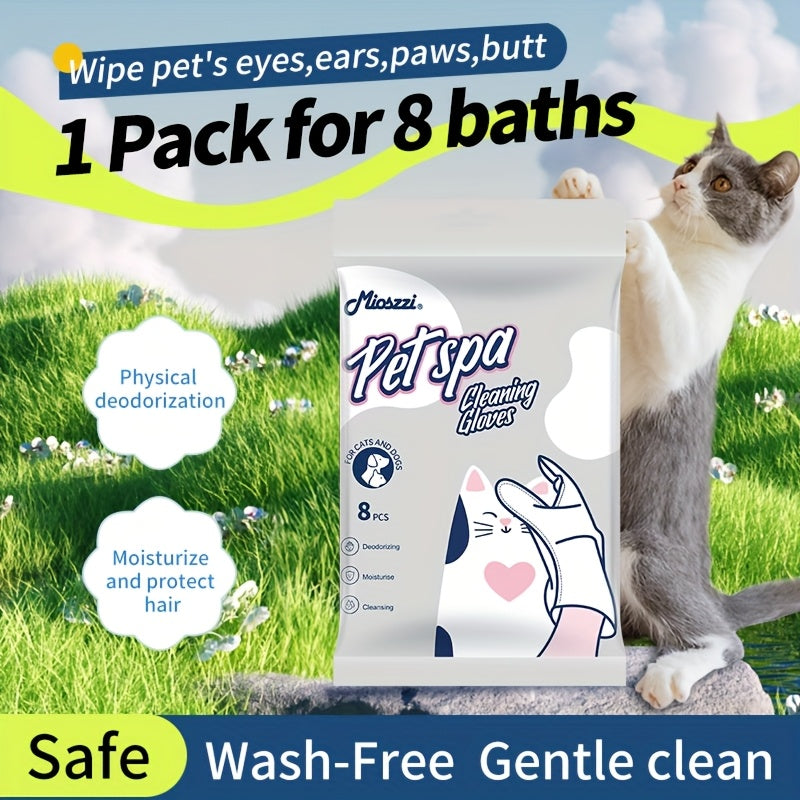 Mioszzi Pet Spa Cleaning Gloves