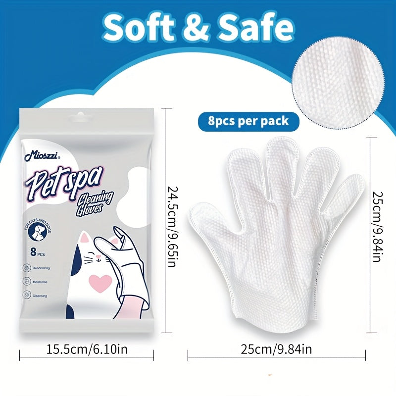 Mioszzi Pet Spa Cleaning Gloves