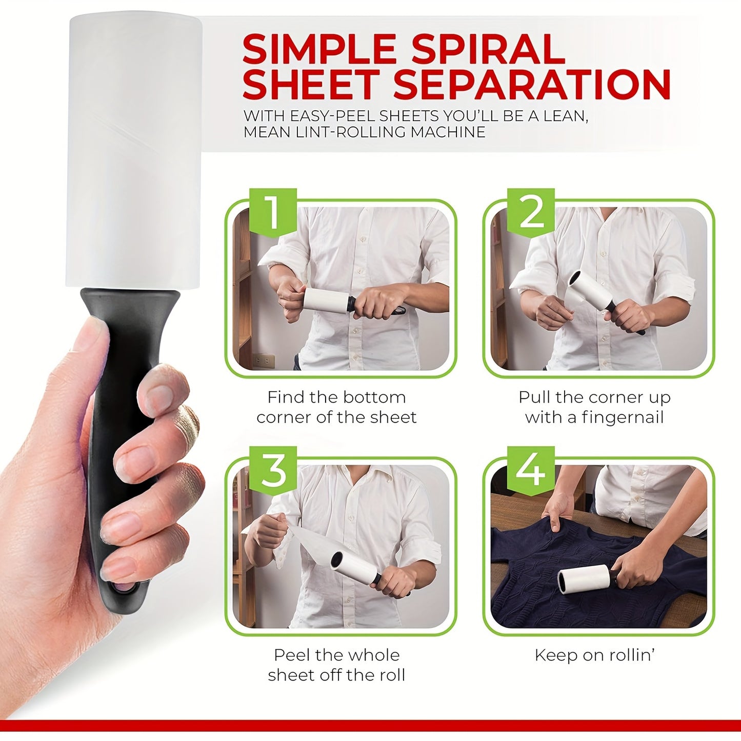 Pet Hair Lint Roller – Value Pack