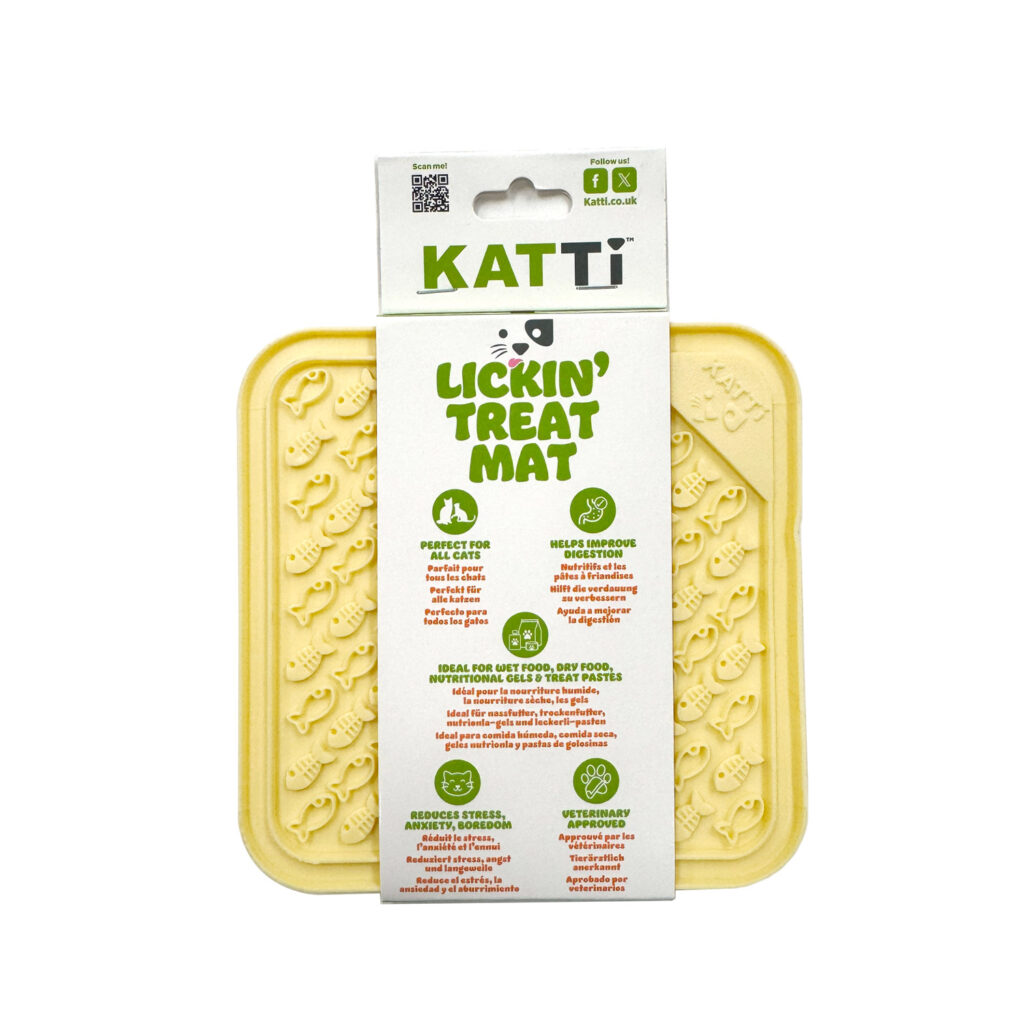 Katti Lickin Treat Mat – Fish Pattern (3 colours)