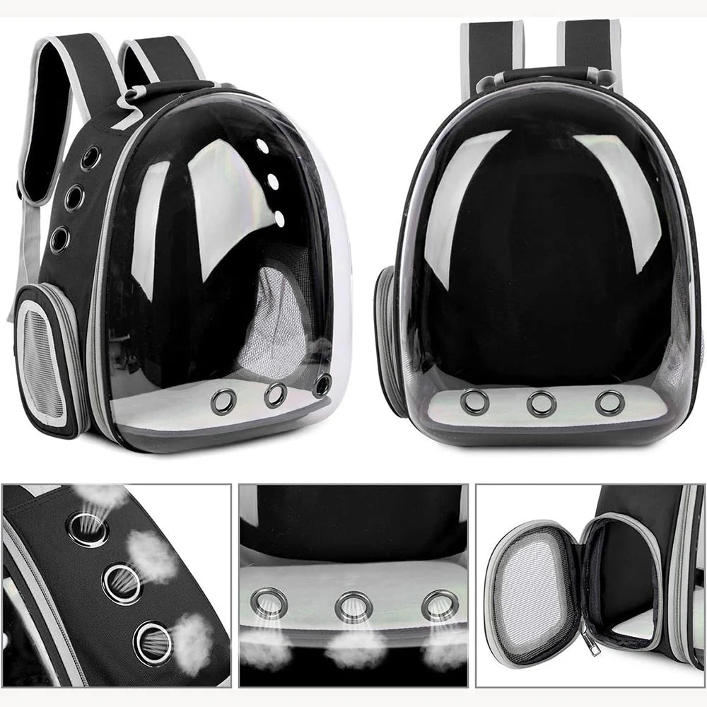 Bubble View Cat Backpack – Breathable Travel Carrier