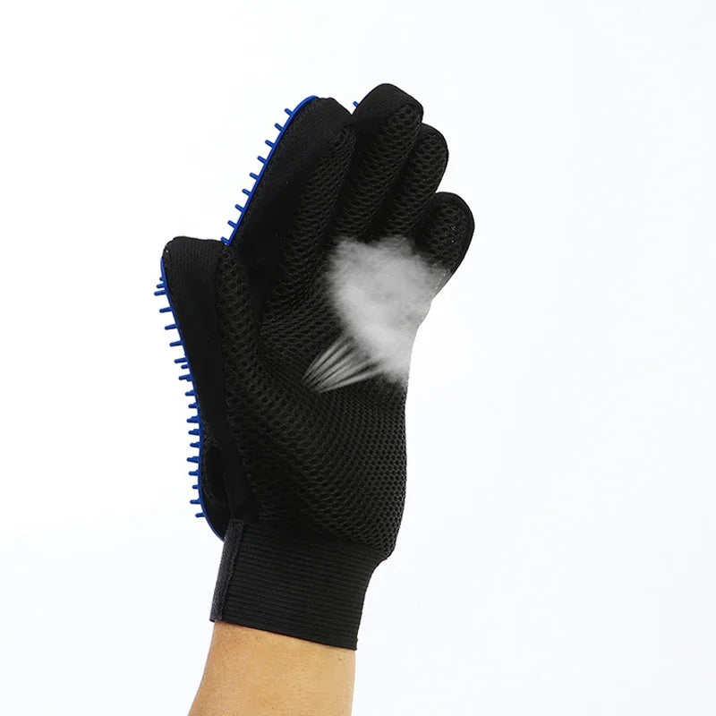 Pet Grooming Glove – Deshedding Massage Glove for Cats