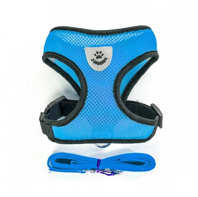 Breathable Cat Harness & Leash Set – S to XL