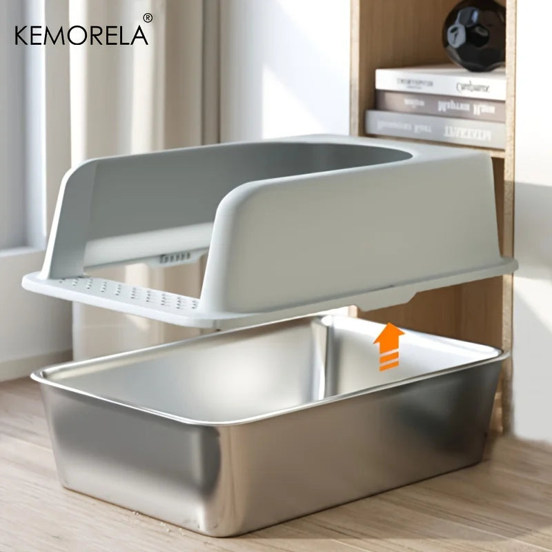 Stainless Steel Litter Box