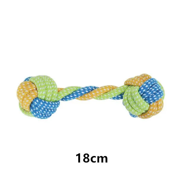 Durable Rope Dog Toy Collection – Tug, Chew & Fetch (7 Styles)