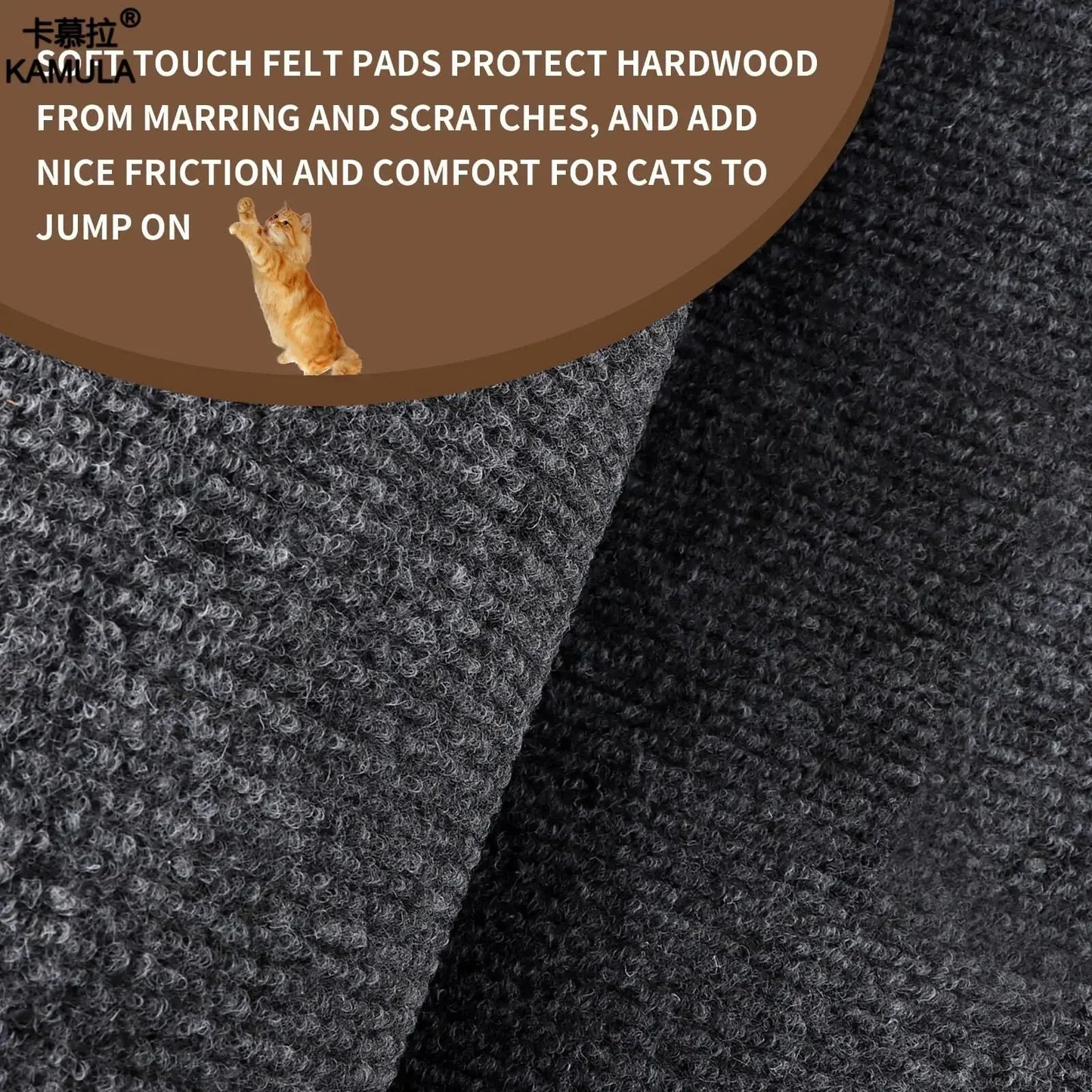 Customisable Cat Scratch Mat – Furniture Protector (Multiple Colours & Sizes)