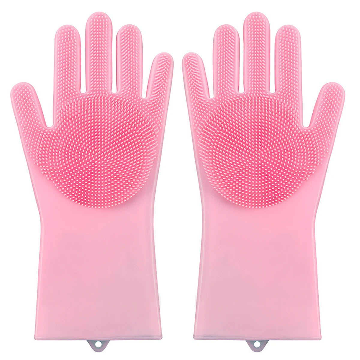 Silicone Pet Grooming Gloves – Scrubbing & Bathing Gloves
