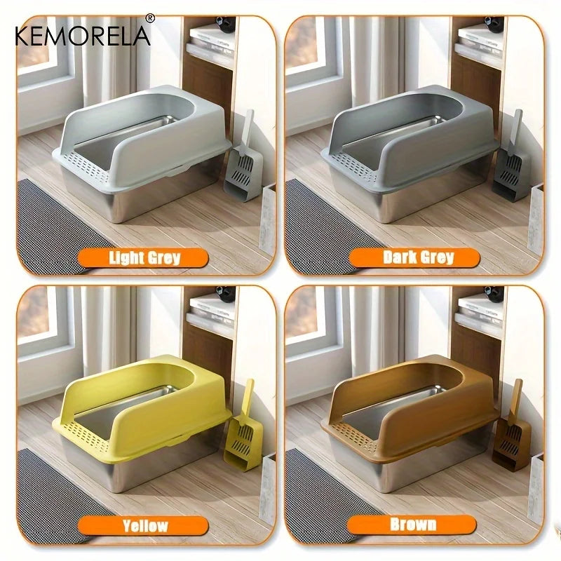Stainless Steel Litter Box