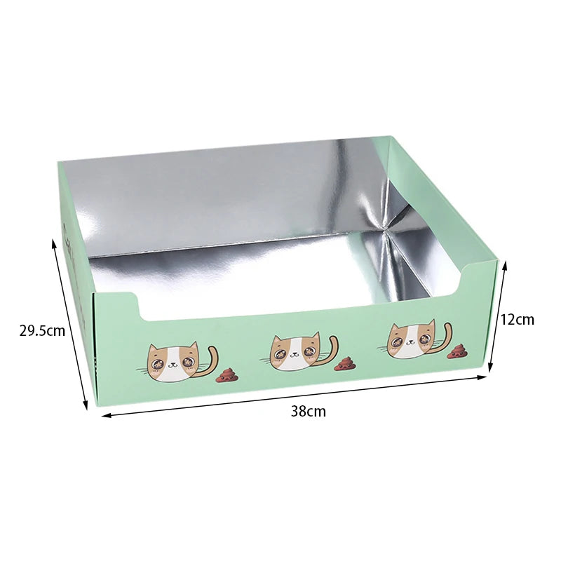 Cat Litter Box - Foldable Disposable