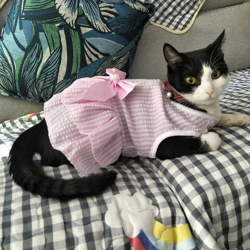 Pet Clothes - Multi variant Cat Dresses