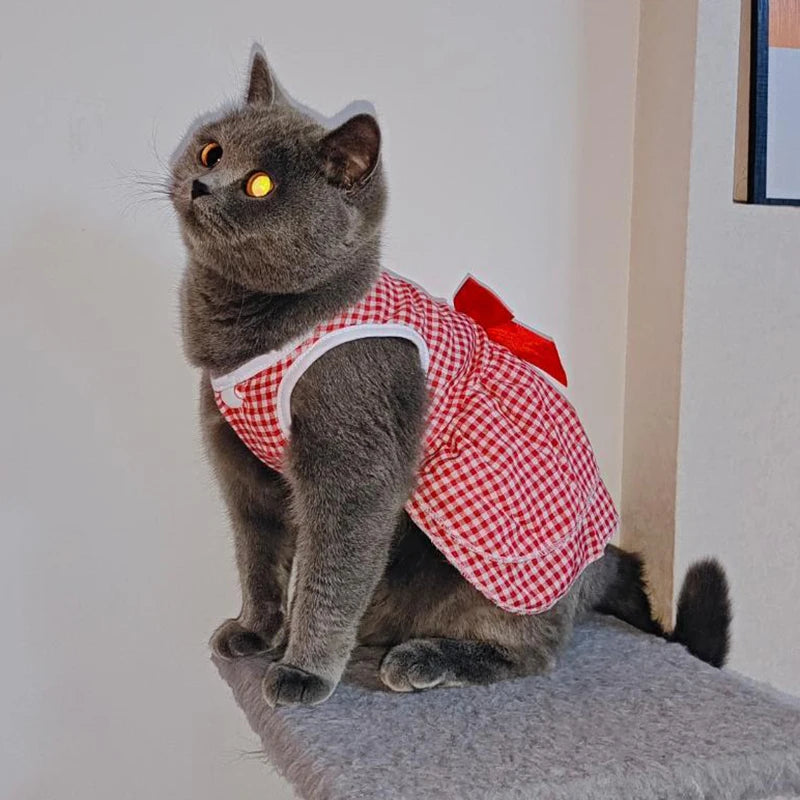 Pet Clothes - Multi variant Cat Dresses
