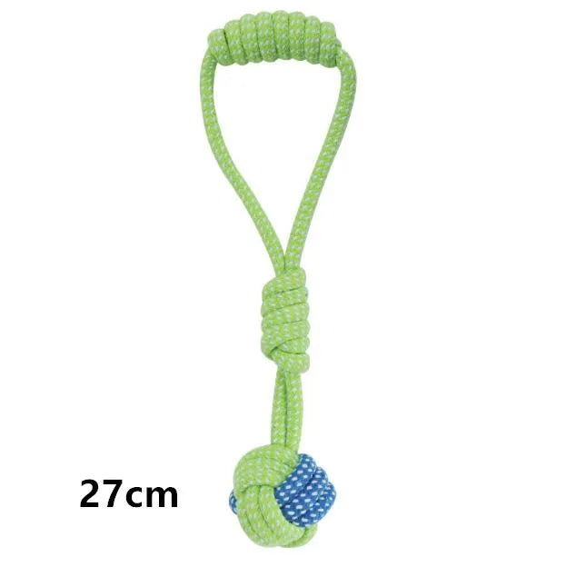 Durable Rope Dog Toy Collection – Tug, Chew & Fetch (7 Styles)