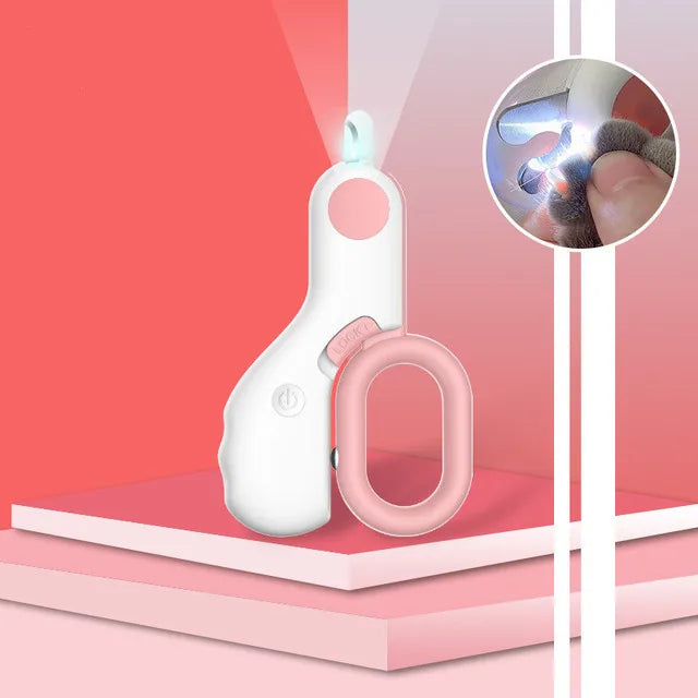 LED Pet Nail Clippers – Safe, Precise & Easy to Use
