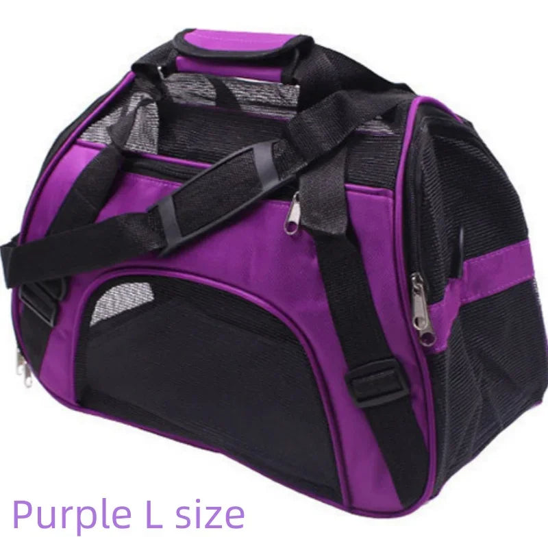 Ventilated Travel Pet Carrier Bag