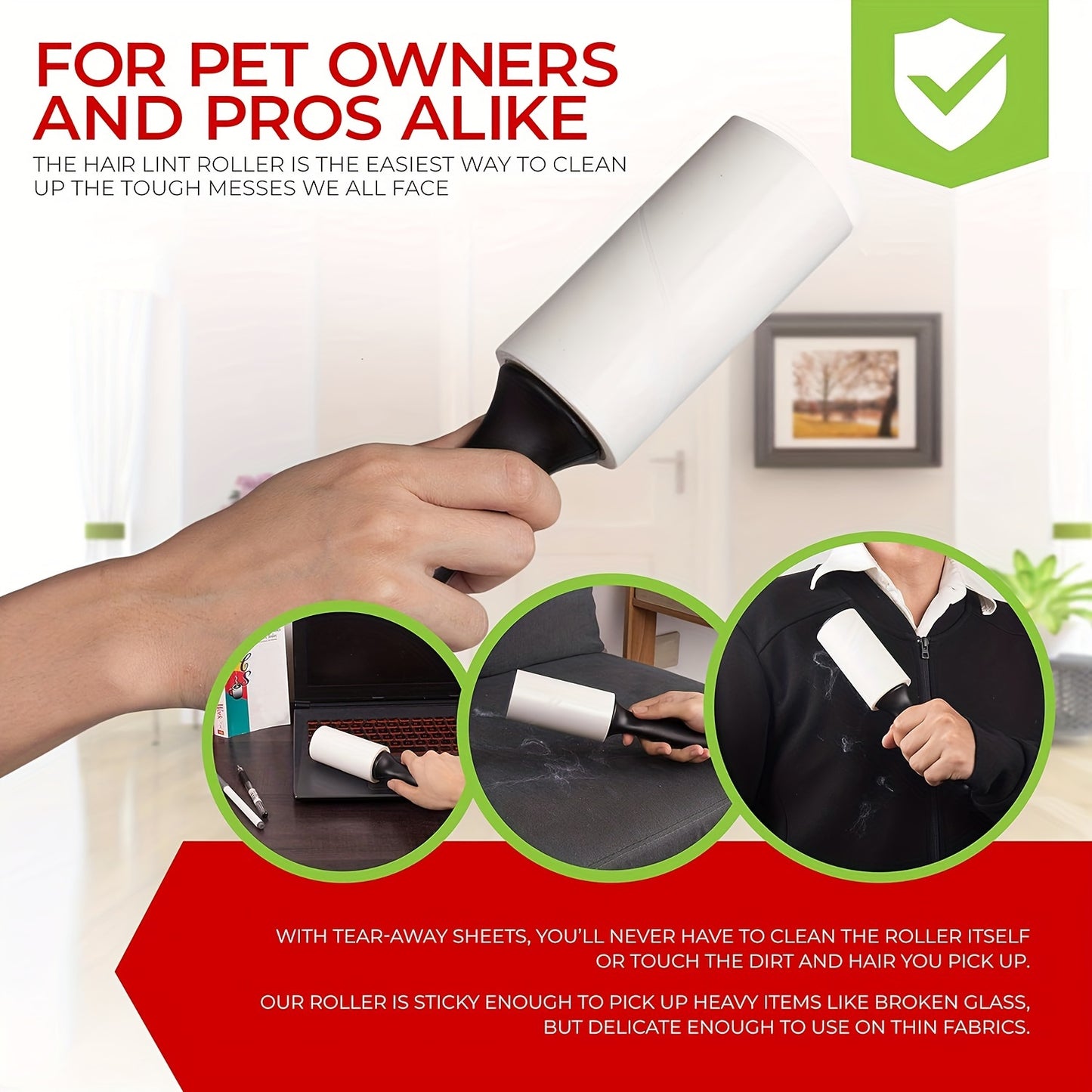 Pet Hair Lint Roller – Value Pack