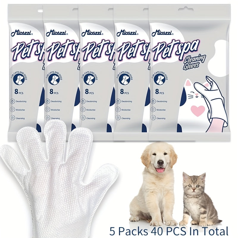 Mioszzi Pet Spa Cleaning Gloves