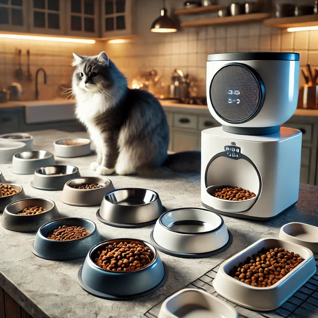 Cat Bowls & Feeders