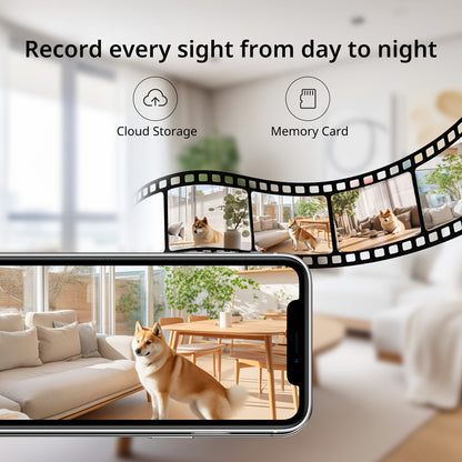 oykeep Smart Pet Camera – 3MP Ultra HD