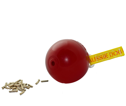 Aussie Dog Mini Snack Pack – Treat Dispensing Ball (Small Hole)