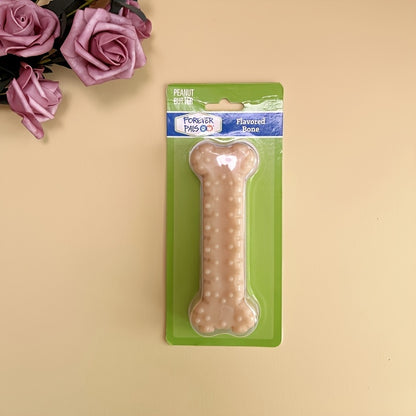 Peanut Butter Flavored Dog Chew Bone
