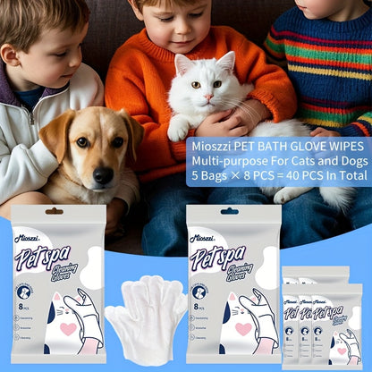 Mioszzi Pet Spa Cleaning Gloves