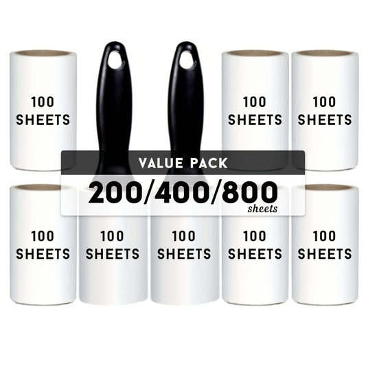 Pet Hair Lint Roller – Value Pack