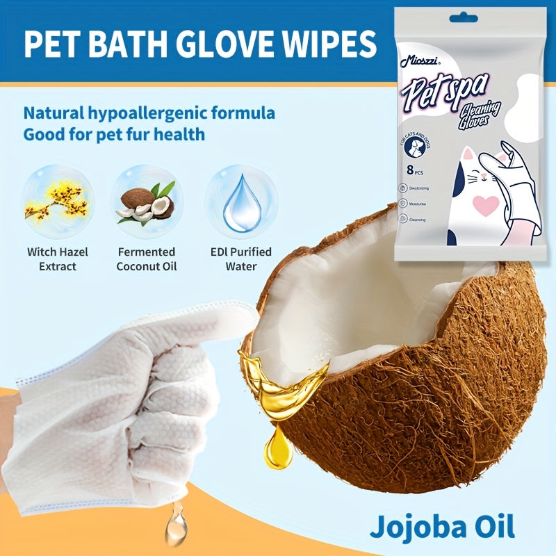 Mioszzi Pet Spa Cleaning Gloves