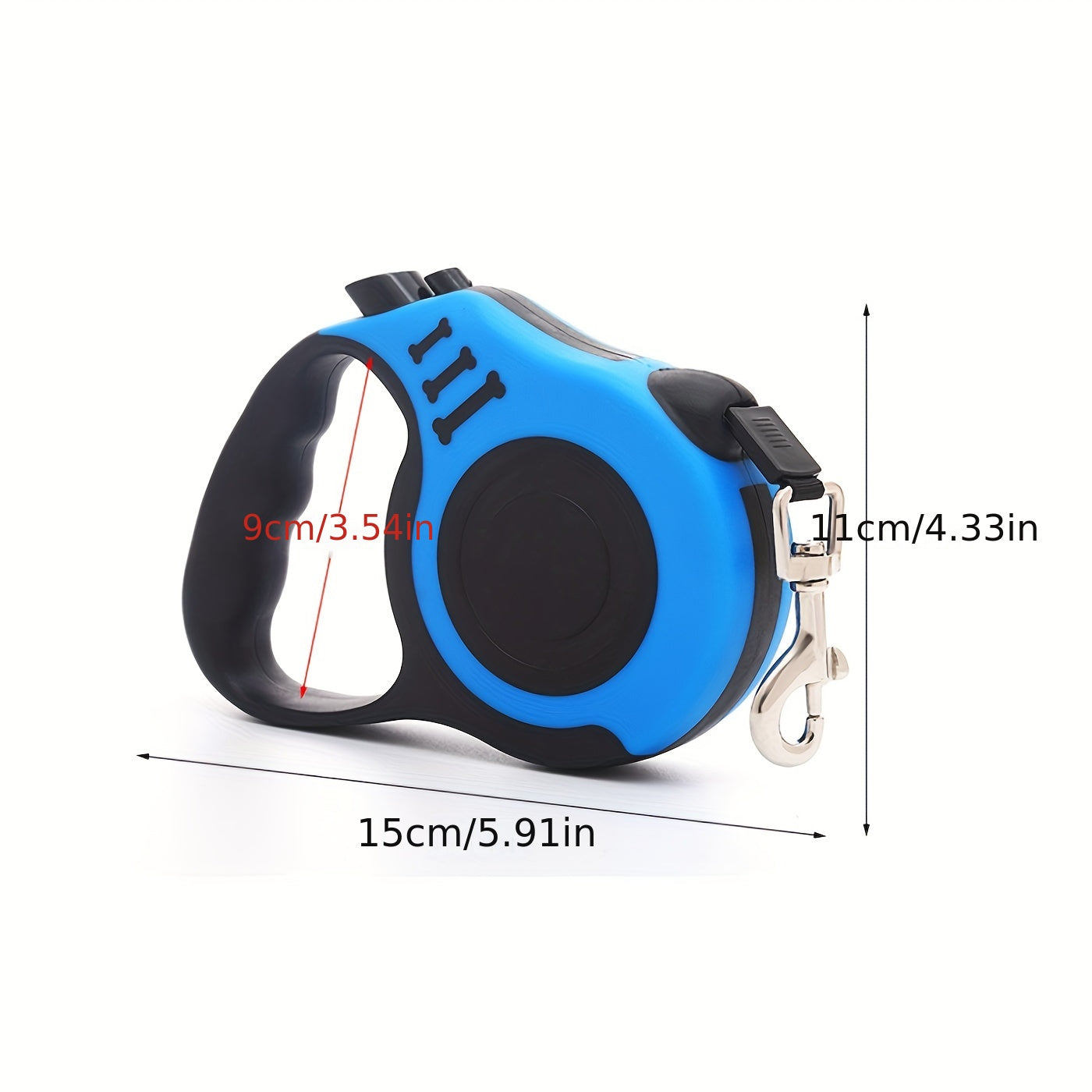 5M Retractable Dog Leash with Anti-Slip Handle – For Small & Medium Pets