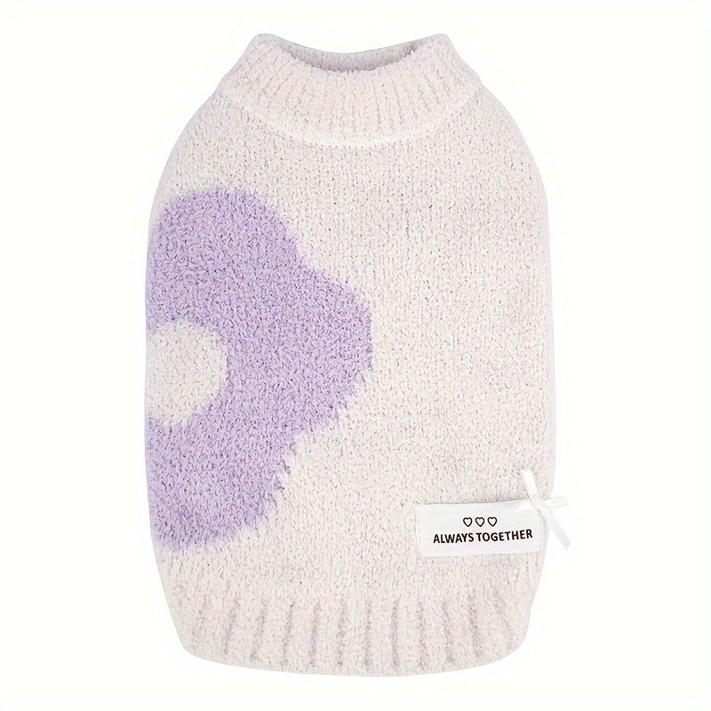 Always Together Soft Knit Dog Sweater