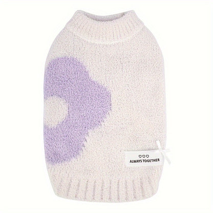 Always Together Soft Knit Dog Sweater