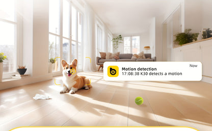 oykeep Smart Pet Camera – 3MP Ultra HD