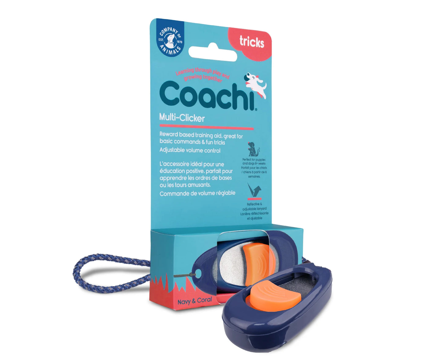 Coachi Multi-Clicker Dog Training Clicker