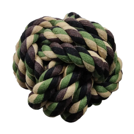 Camo Rope Knot Ball 14cm
