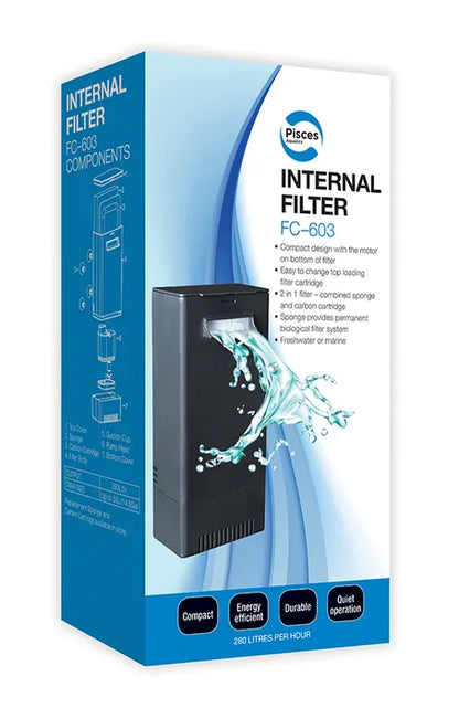 Internal Hang-On Filter FC603 (230L/h)