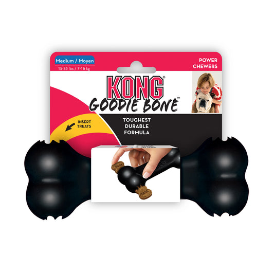 KONG Goodie Bone Extreme – Medium Durable Dog Toy
