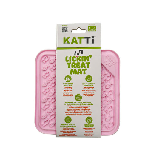Katti Lickin Treat Mat – Fish Pattern (3 colours)
