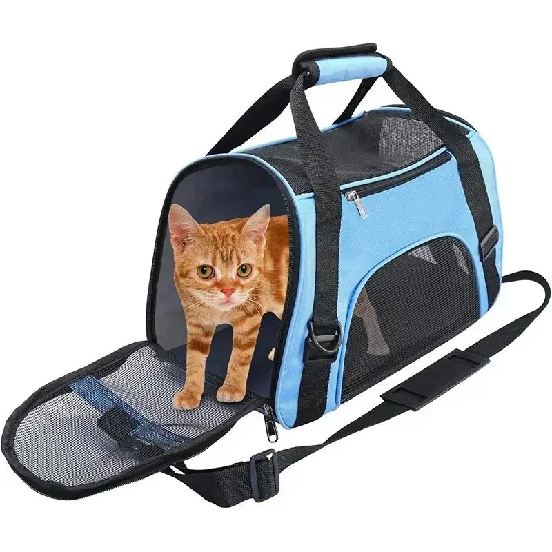 Ventilated Travel Pet Carrier Bag