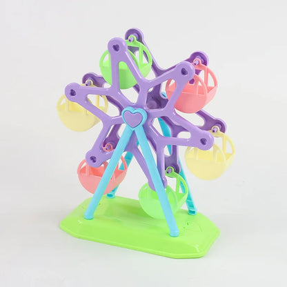 Ferris Wheel Bird Treat Feeder – Interactive Foraging Toy