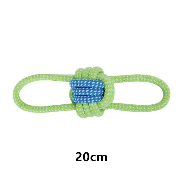 Durable Rope Dog Toy Collection – Tug, Chew & Fetch (7 Styles)