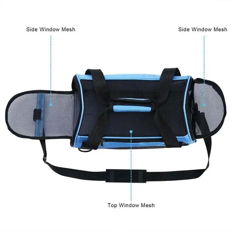 Ventilated Travel Pet Carrier Bag