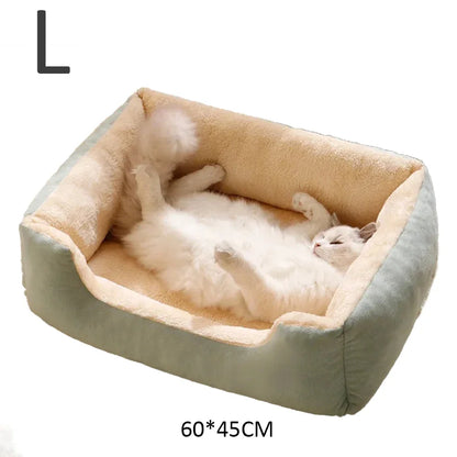 Ultra-Plush Cat Sofa Bed – Multiple Sizes & Colours