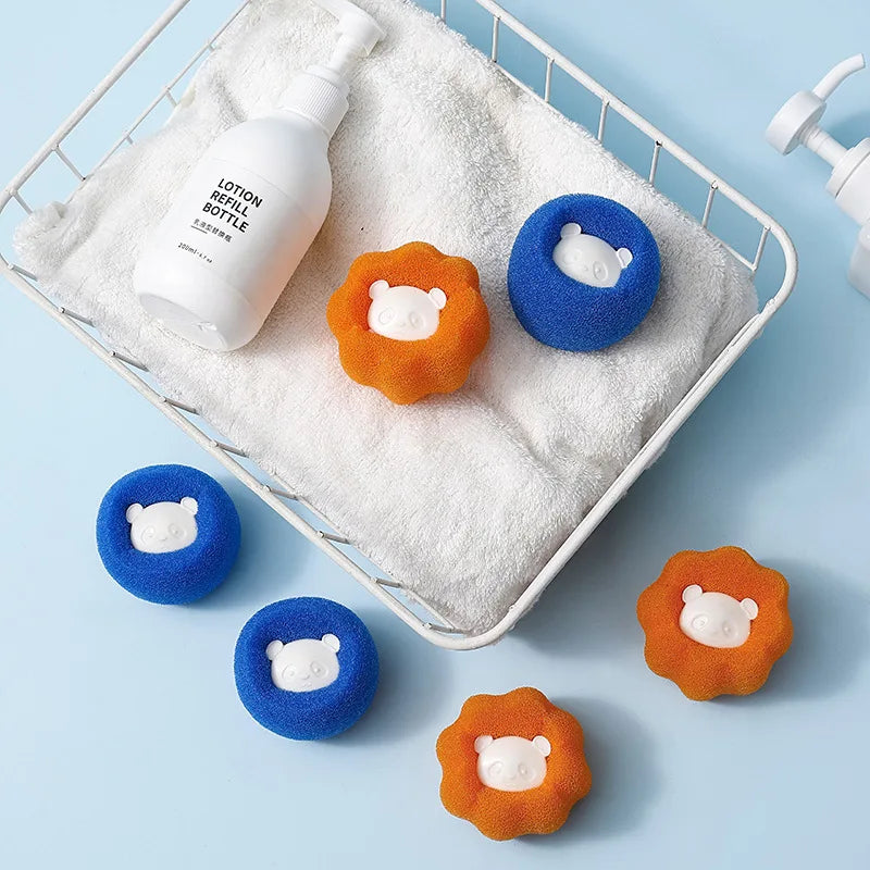Pet Hair Remover Laundry Balls – Reusable Lint Catchers
