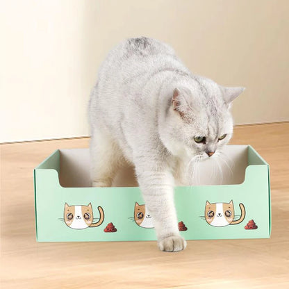 Cat Litter Box - Foldable Disposable
