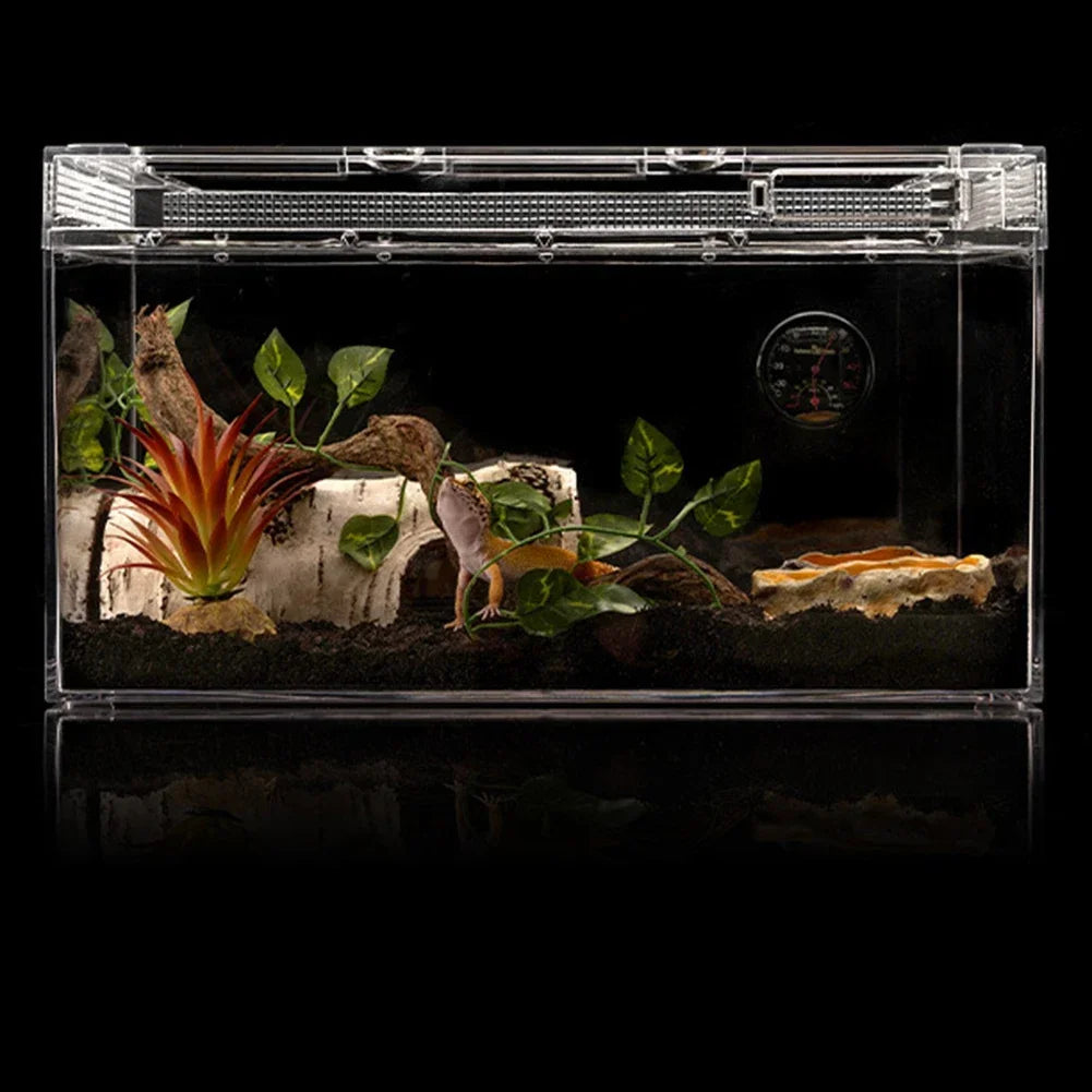 Betula Hide Cave – Realistic Birch Log Reptile Shelter