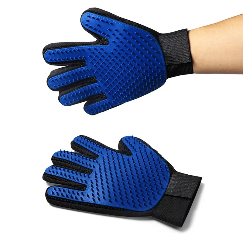 Pet Grooming Glove – Deshedding Massage Glove for Cats