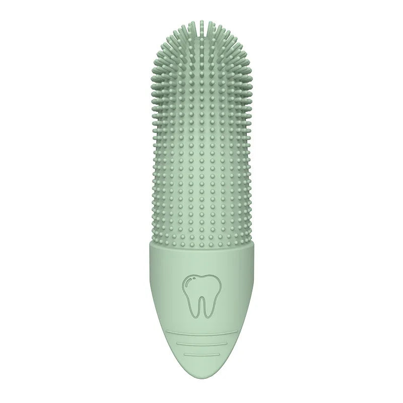 360° Silicone Finger Toothbrush for Dogs – Gentle & Effective Dental Care