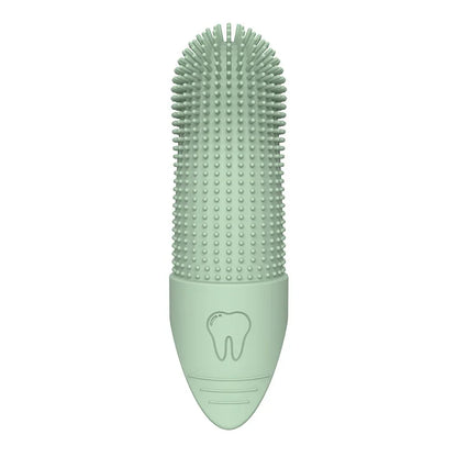 360° Silicone Finger Toothbrush for Dogs – Gentle & Effective Dental Care