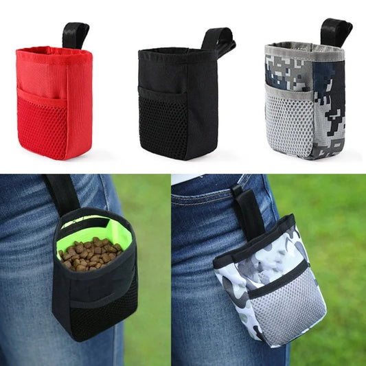 Portable Dog Training Treat Pouch – Oxford Cloth
