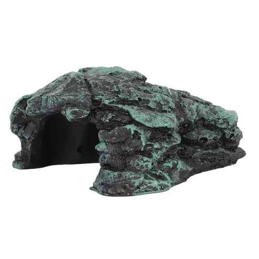 Mini Rock Hide Cave – Compact Resin Shelter for Reptiles & Amphibians
